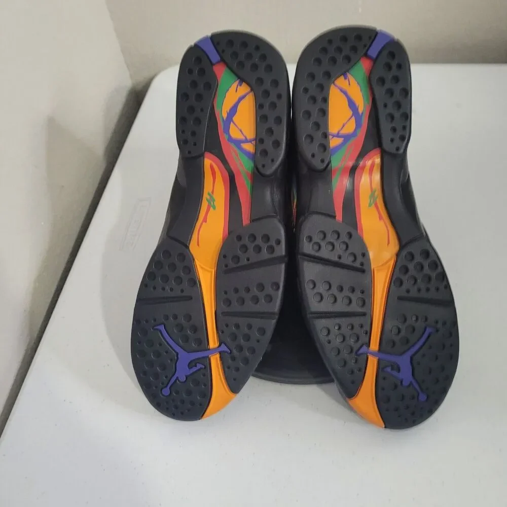 Nike Air Jordan 8 Tinker Air Raid size 11 athletic shoes laces nubuck comfort
